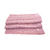 Manta Infantil Trançada Rosa