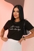 T-shirt Estampada Até O Avesso Da Minha Alma É Força - loja online