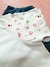 T-shirt Estampada Flores Delicadas Mangas - LOVE LINDA