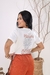 T-shirt Estampada Das Minhas Feridas Flores Fez Nascer(frente E Costa) - comprar online