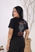 T-shirt Estampada Das Minhas Feridas Flores Fez Nascer(frente E Costa) - comprar online