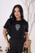 T-shirt Estampada Das Minhas Feridas Flores Fez Nascer(frente E Costa) - loja online
