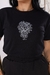 T-shirt Estampada Das Minhas Feridas Flores Fez Nascer(frente E Costa) - LOVE LINDA