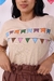 T-shirt Estampada Bandeirinhas