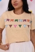T-shirt Estampada Bandeirinhas - LOVE LINDA