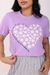 T-shirt Estampada Há Tempo Para Todo Proposito - LOVE LINDA