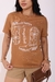 T-shirt Estampada Bota Cowgirl - LOVE LINDA