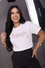T-shirt Estampada Deus É Aquela Paz... - comprar online