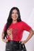 T-shirt Estampada Onça Metade na internet