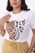 T-shirt Estampada Onça Metade - loja online