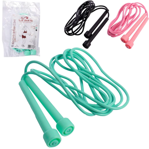 PULA CORDA COM EMPUNHADURAS DE PLASTICO 2,5M