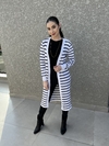 Cardigan listrado