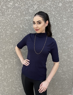 Blusa básica manga curta - comprar online