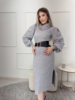 012 Vestido cinza - comprar online