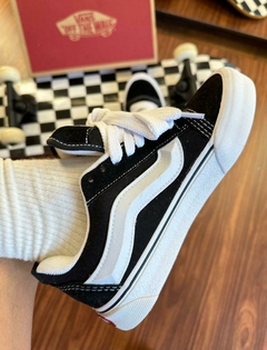 Vans KNU SKOOL Preto/branco - comprar online