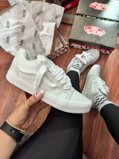 Vans knu skool Branco - Blacks Sneaker