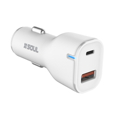 Cargador USB-PD Car Soul con cable Lightning