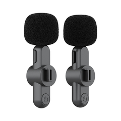 Micrófono Corbatero Dual Receptor Lightning - comprar online