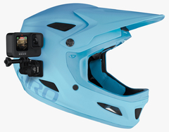Soporte frontal y lateral para casco