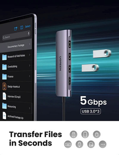 Adaptador 6 en 1 USB C Ugreen en internet