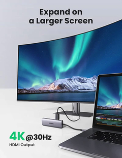 Adaptador 6 en 1 USB C Ugreen - comprar online