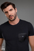 T-Shirt Meia Malha Masculina Manga Curta - loja online