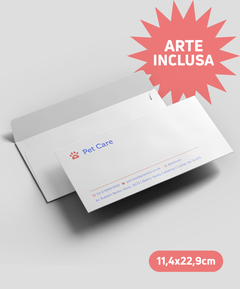 Envelope Ofício Personalizado para Medicina Veterinária/Veterinários/Clínicas Veterinárias/Pet | Artestilo Gráfica