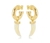 Argola Dente Marfim - comprar online