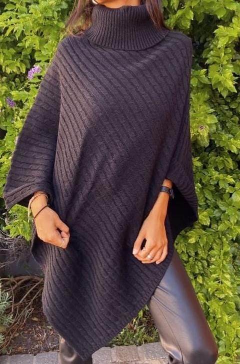 Ruana de lana