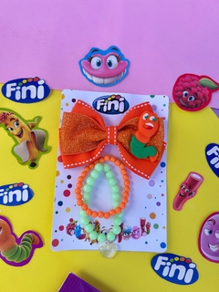 Laço Fini minhoca 9cm - Edição limitada na internet