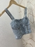 CROPPED JEANS STRASS - comprar online