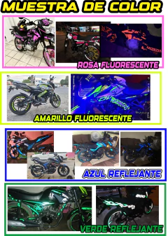 Imagen de Kit Vinil Calcomanias Reflejantes Honda Navi 2024 Goku