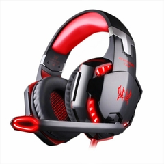 EC-062000 Kotion EACH G2000 Fones de ouvido estéreo para jogos de computador Melhor casque fone de ouvido para jogos de graves profundos com microfone de luz LED