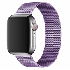 laço magnético para Apple watch band 45mm 41mm 44mm 42mm 40mm 38mm pulseira de metal para iwatch apple watch 7 SE 6 5 4 3 2 pulseira - loja online
