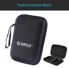 ORICO 2,5 polegadas HDD SSD disco rígido bolsa com zíper bolsa de proteção portátil para hdd/ssd cabo usb fone de ouvido u-disco
