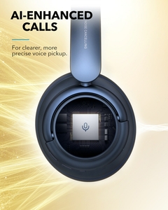 Soundcore by Anker Life Q35 Multi Mode Active Noise Canceling Fones de ouvido bluetooth sem fio, Hi-Res, 40H Playtime, Clear Calls na internet
