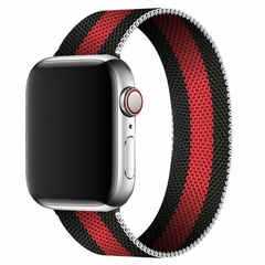 laço magnético para Apple watch band 45mm 41mm 44mm 42mm 40mm 38mm pulseira de metal para iwatch apple watch 7 SE 6 5 4 3 2 pulseira - loja online