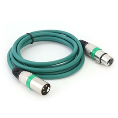 Imagem do 1.8M DMX Stage DJ Cabo Macho para Fêmea XLR 3Pin Cabo de Áudio Conector Fio Para Microfone Mixer Amplificador