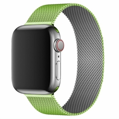 laço magnético para Apple watch band 45mm 41mm 44mm 42mm 40mm 38mm pulseira de metal para iwatch apple watch 7 SE 6 5 4 3 2 pulseira - comprar online