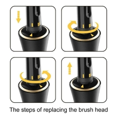 Imagem do Cabeças de escova de dentes elétrica Fairywill macia suave substituível menos danos 4 cabeças terno para escovas de dentes FW-2205 FW-2209