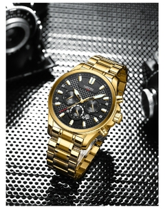 NIBOSI Sport Relógios Masculinos Top Brand Luxo Relógios de Pulso de Quartzo Masculino Impermeável Cronógrafo Militar Relógios Masculino Relogio Masculino - loja online
