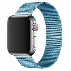 laço magnético para Apple watch band 45mm 41mm 44mm 42mm 40mm 38mm pulseira de metal para iwatch apple watch 7 SE 6 5 4 3 2 pulseira na internet