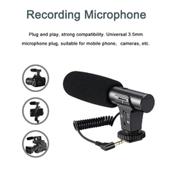 Mamen kit de vlog profissional equipamento de filmagem com tripé controle bluetooth para câmera slr smartphone conjunto youtube - comprar online