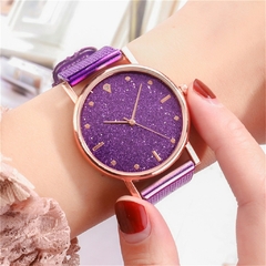 Relógio de pulso feminino de luxo casual quartzo aço inoxidável relógio de pulso analógico presente feminino esporte relógio presente reloj feminino 2022 - comprar online