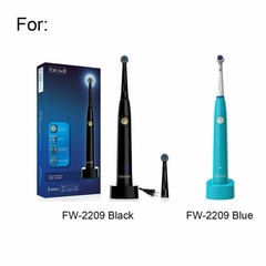 Cabeças de escova de dentes elétrica Fairywill macia suave substituível menos danos 4 cabeças terno para escovas de dentes FW-2205 FW-2209 na internet