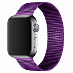 laço magnético para Apple watch band 45mm 41mm 44mm 42mm 40mm 38mm pulseira de metal para iwatch apple watch 7 SE 6 5 4 3 2 pulseira na internet