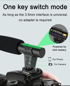 Mamen kit de vlog profissional equipamento de filmagem com tripé controle bluetooth para câmera slr smartphone conjunto youtube