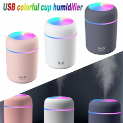 Umidificador portátil VIP USB Ultrassônico Dazzle Cup Difusor de Aroma Cool Mist Maker Purificador Umidificador de Ar com Luz Romântica - comprar online