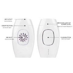 Depiladora indolor Lady Laser Depilação Permanente IPL 600000 Flash Depiladora Corporal na internet