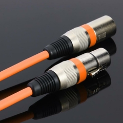 Imagem do 1.8M DMX Stage DJ Cabo Macho para Fêmea XLR 3Pin Cabo de Áudio Conector Fio Para Microfone Mixer Amplificador